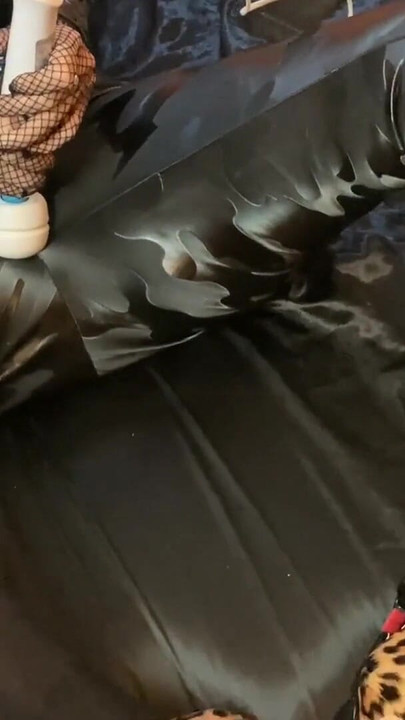 Memorable moment from "Patterned Leggings, Animal Print Heels Masturbation"