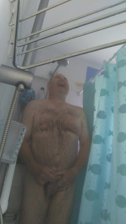 me in the shower