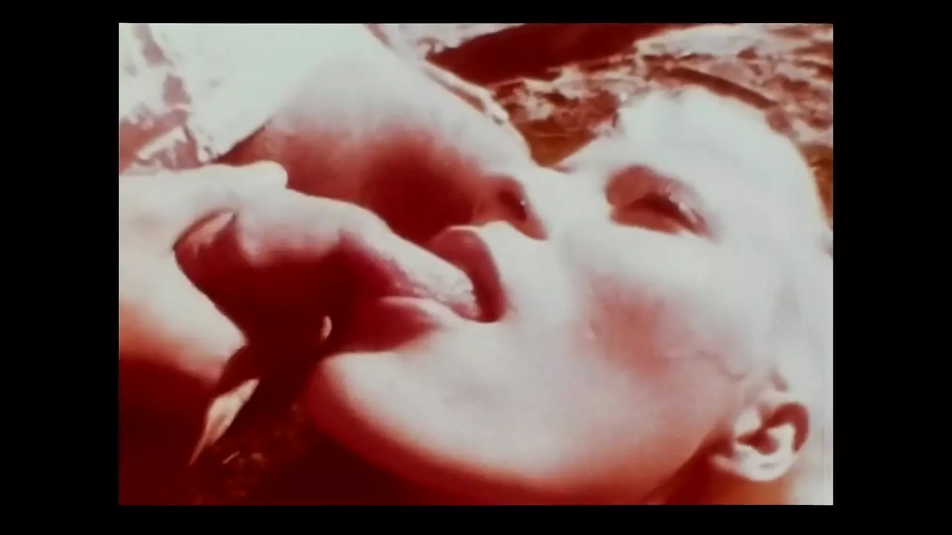 Vintage porn retro erotic theatre - dessert fruit