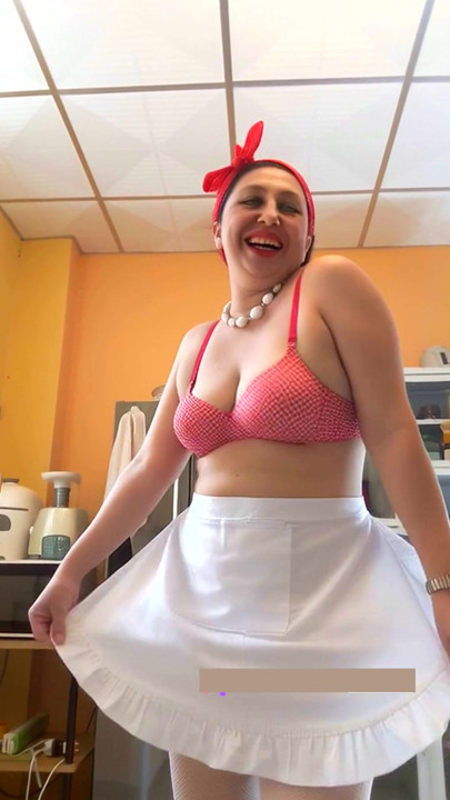 The recipe said "whisk." I heard "put on a show"