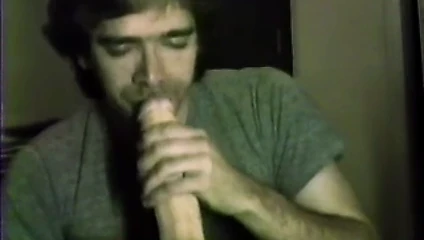NO-GAG BJ of a Huge DILDO