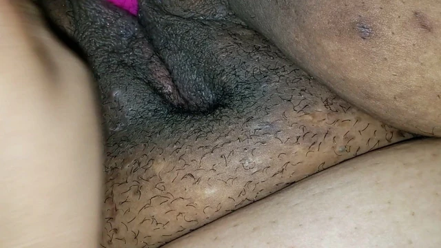 Playing in my creamy pussy