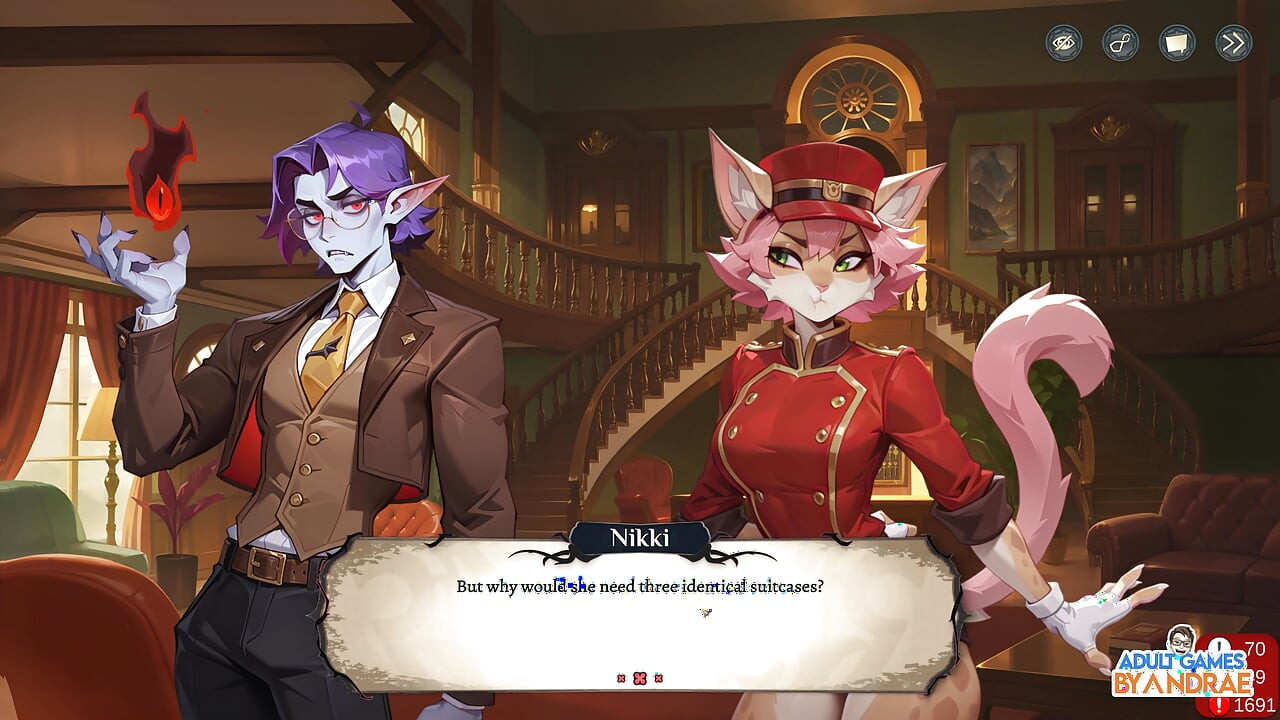 酒店故事游戏玩法 第3部分 - 帮助Nikki整理行李箱和浴缸格里塞尔达猎人
