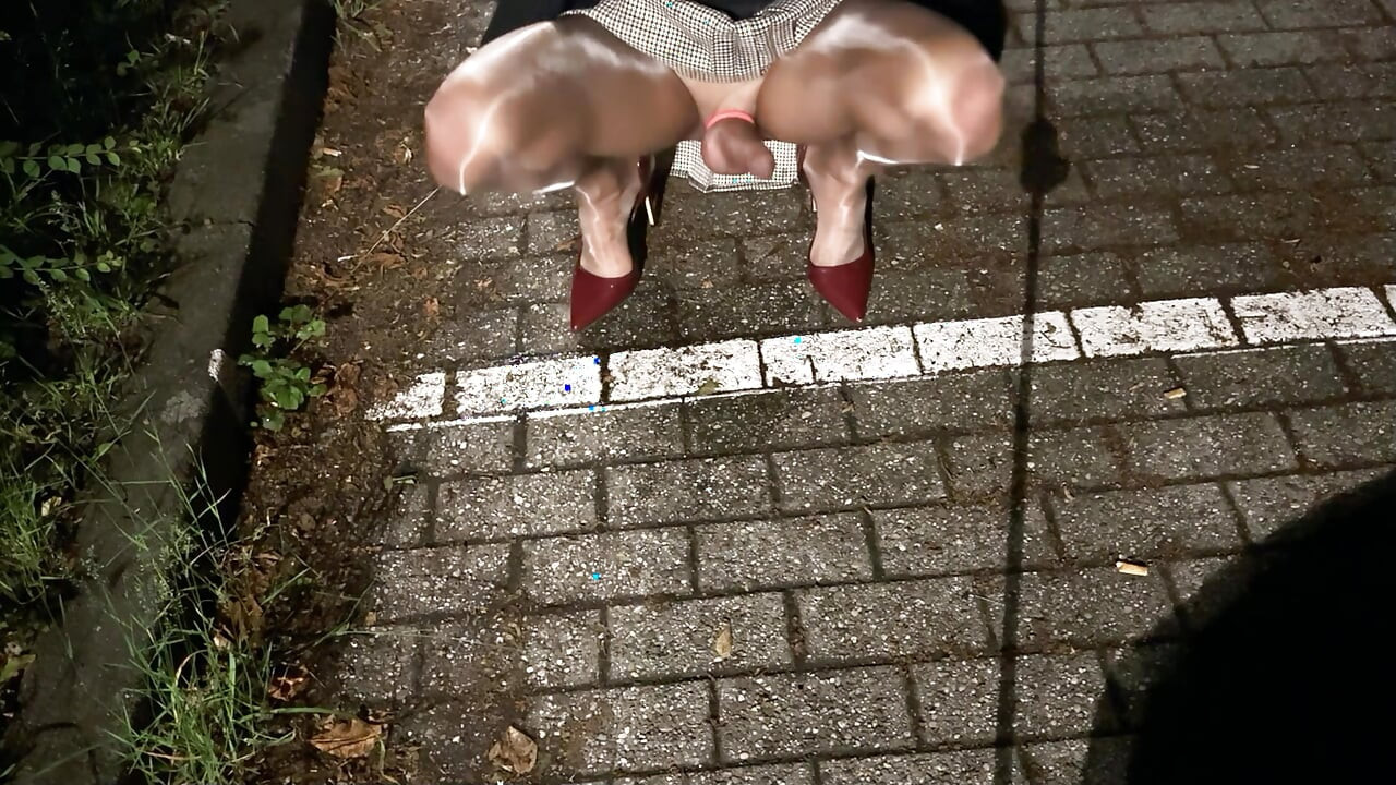 Penis kılıfı işemeli 2 farklı tayt test ediyorum