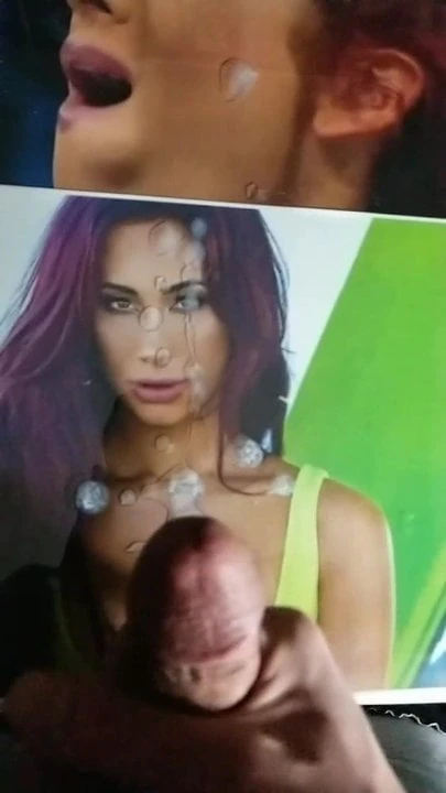 WWE Carmella Cum Tribute 4