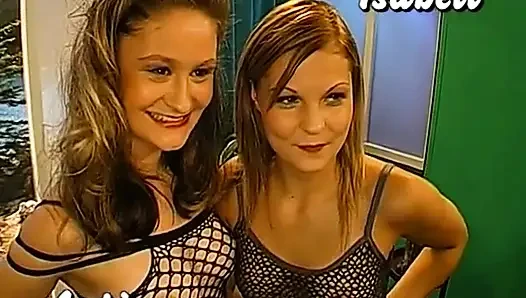 Two Hot Babes Swapping Piss and Do Anal in Vintage Bukkake Gangbang Ggg ...