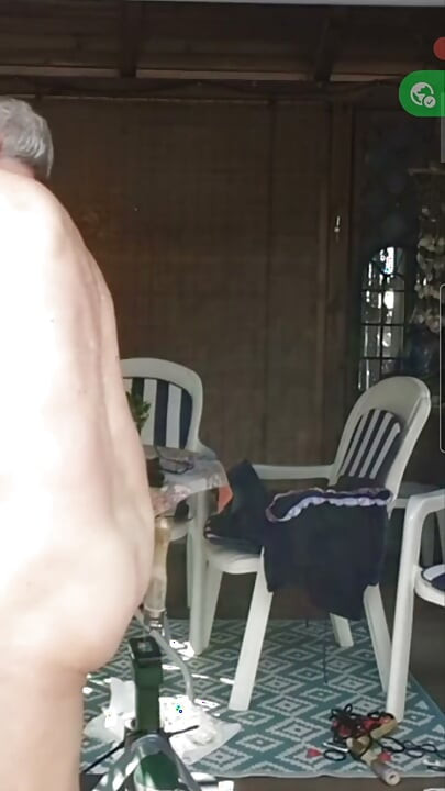 OUTDOOR DILDO MACHINE FUCK VACUUMCLEANER DICK SUCK SEXSHOW CUMSHOT