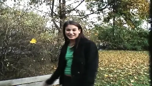 Teenenger Fucked in the Park and Squirted in Mouth