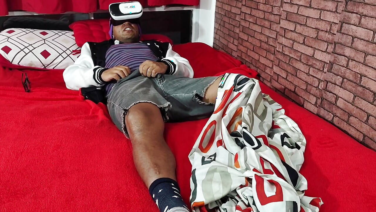 Entiado Com culos Virtual Se Masturba Sua Madrasta Pego