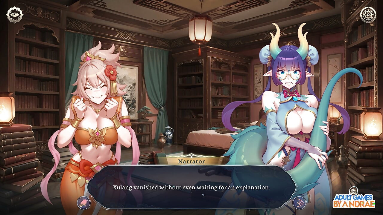 Harem Fantasy - Bikini Tales DLC Gameplay Part 1: Xulang’s Cowgirl Sex H-Scene