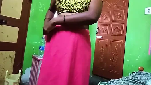 Ammu pamer besar dan ganti kain siri