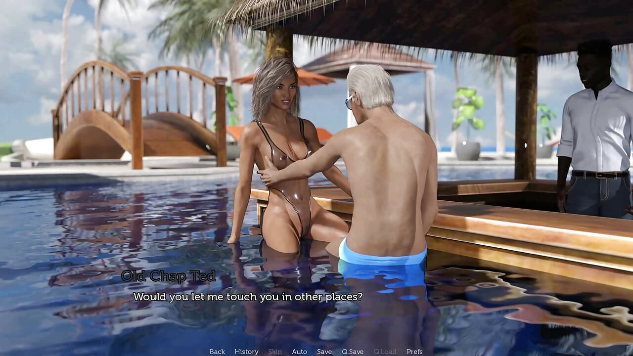 Tacos: Cuck Hubby Watches His Wife Spreading Legs and Giving Pussy on the Pool Bar - Episode 88