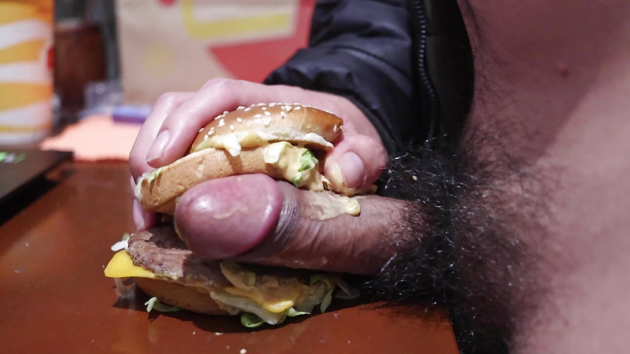 fucking and wrecking a burger
