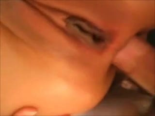 Amateur asian girl gets anal creampie from BF!