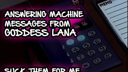 AUDIO ONLY - Menjawab pesan mesin 1 mengisapnya untukku