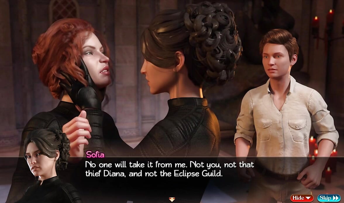 Treasure Of Nadia - 75,76- gameplay - roleplay - lesbian domination , photoshoot