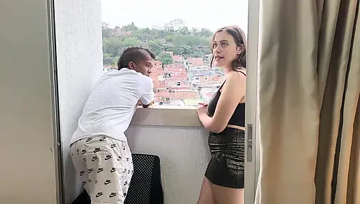 MY horny best friend loses her virginity at 18 ends up with all my cum in her tight ass for the first time REAL SEX CASER WITH