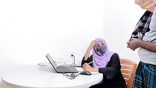 Hijabi Hot bank manager fuck by desi village Farmer Desi chudai xxx