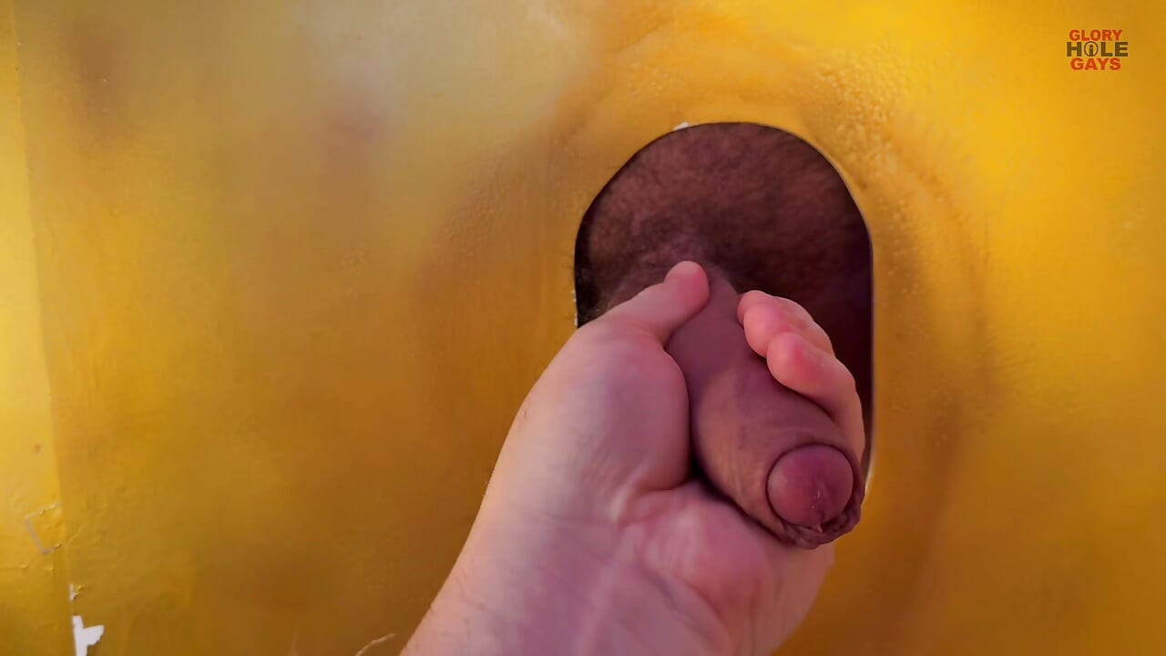 Gloryhole Deep Blowjob and Swallow