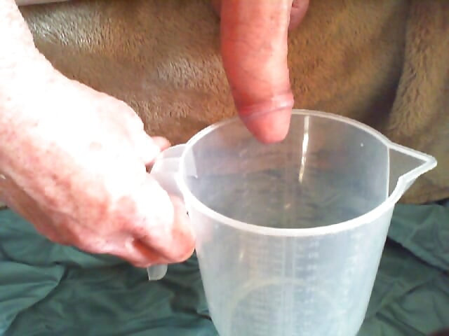Pissing in a jug