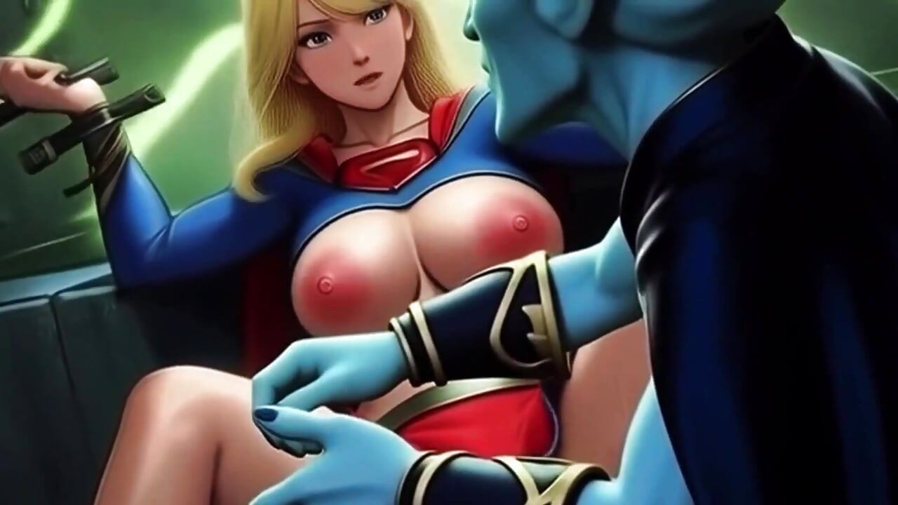 Supergirl wordt gesondeerd en gelikt tijdens een ruimteavontuur