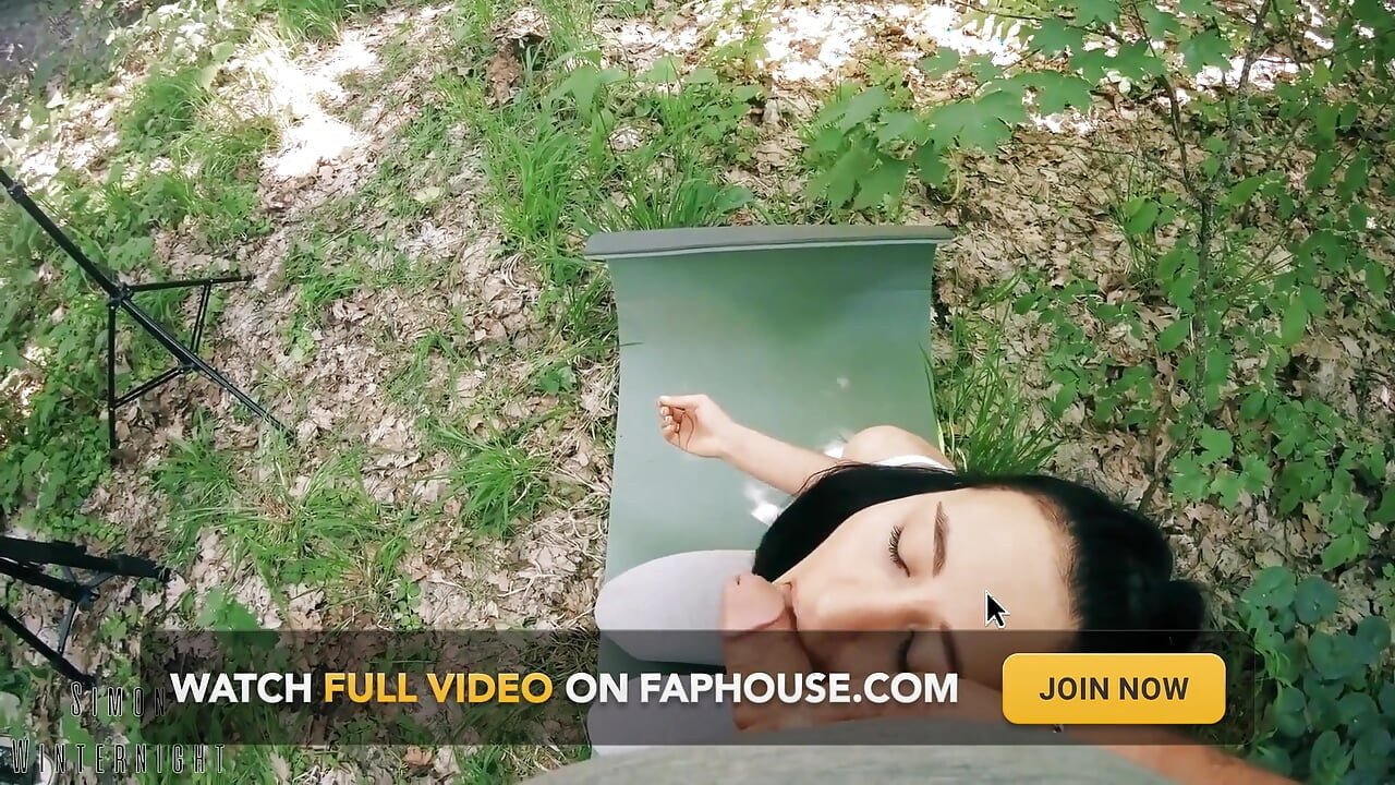 Nos bastidores com Black Lynn - uso gratuito em pov ao ar livre facial maciço (vídeo freeuse)