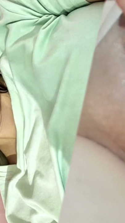 Cashier is seen masturbating that big tits | Clip 1