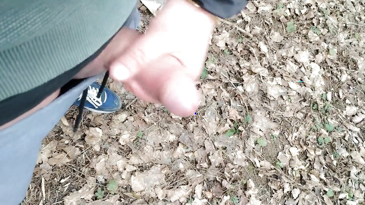 Risikabelt Onani etter jobb Cumshot