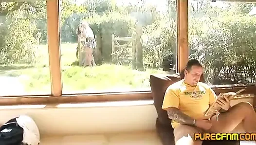 Wanking Through the Window