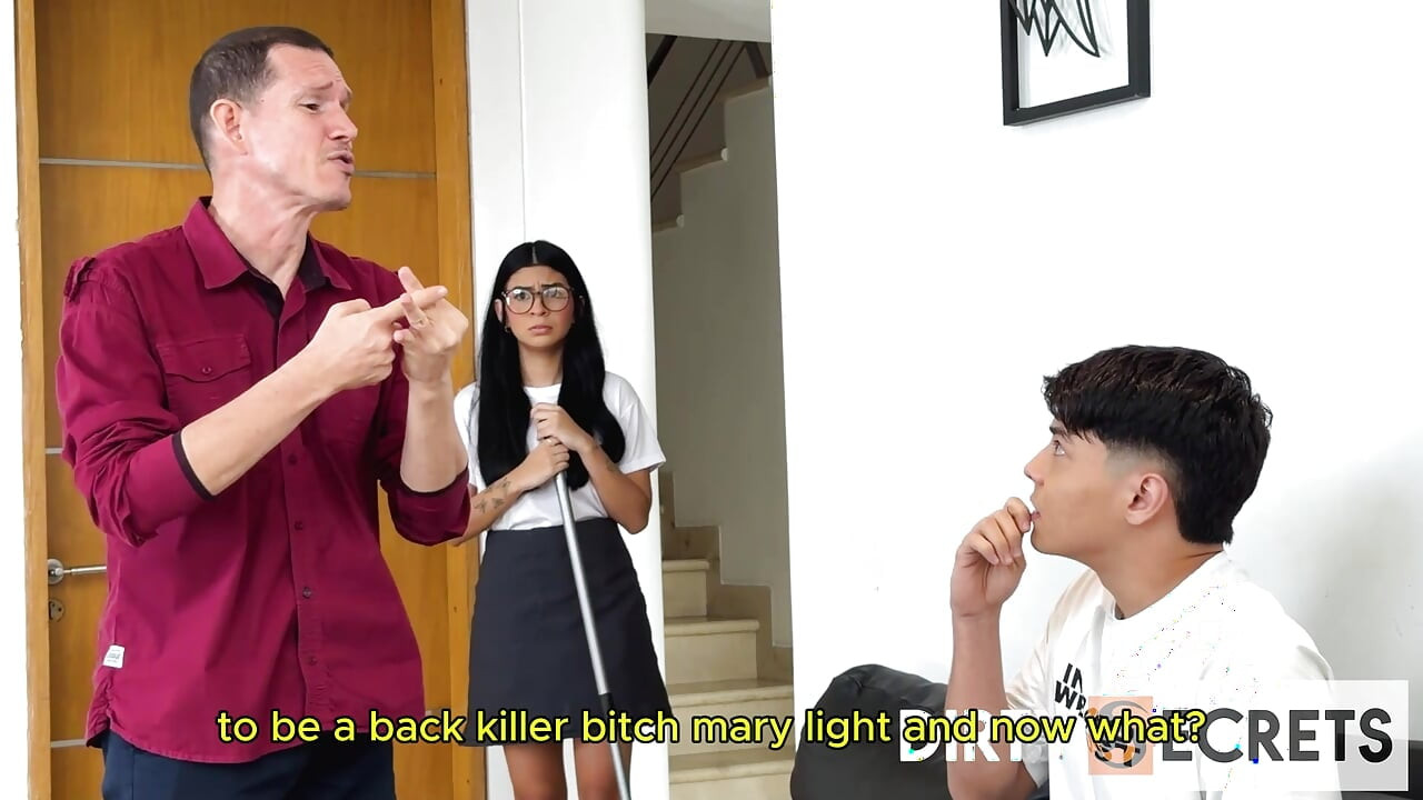 I FUCK THE NEW MAID AND MY STEPFATHER GETS ANGRY BECAUSE HE WANTED TO FUCK HER FIRST.