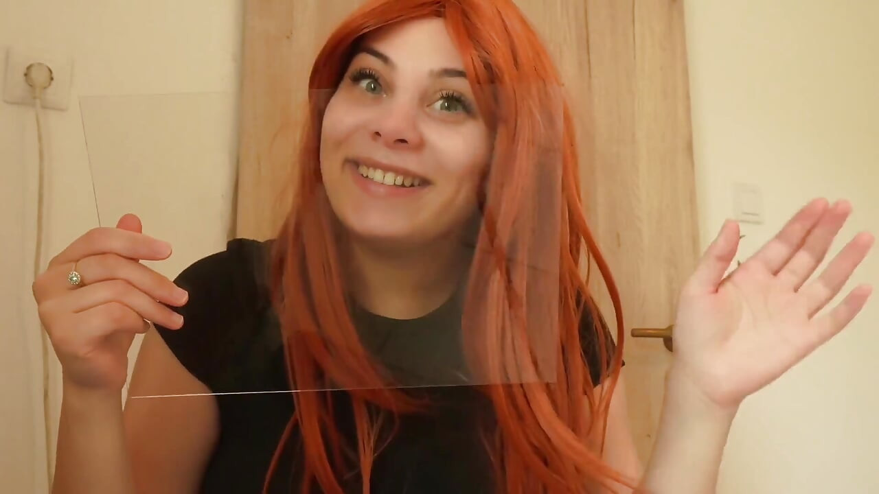 My Stepsister Has a Face-related Fetish That Involves a Transparent Sheet of Glass: She Presses Her Face-her Tongue, Nose,