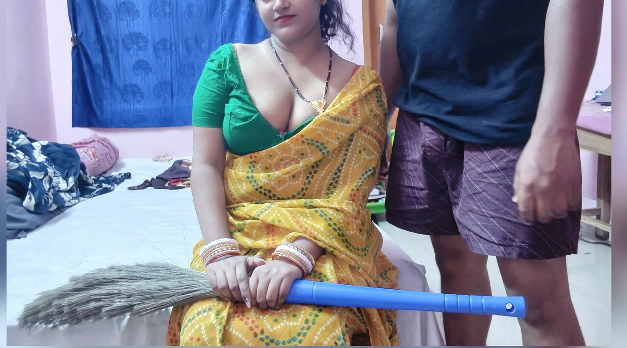 Tharki Jefe cumplió su sueño follando caliente india mucama cuando la esposa no estaba en casa