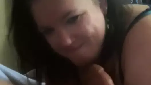QoS hotwife spitroasted by BBC and cuck hubby