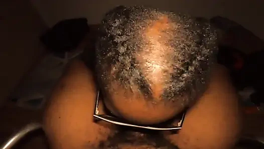 Have You Seen Another Ebony Nerdy Bitch Slurp Up Big Dick a Wet Blowjob Big Boobs on Knees Deepthroating BBC Play - Jhodez1