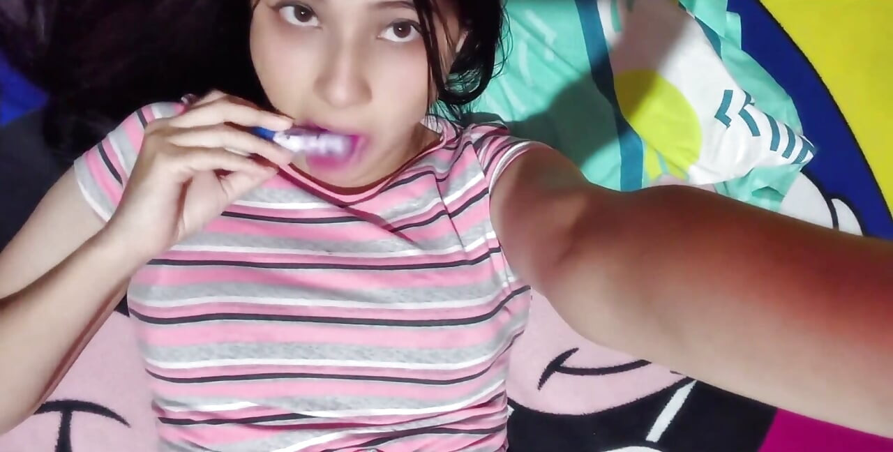 Stepmom Shares Bed with Stepson: Naughty Nighttime Fun! (real Homemade)