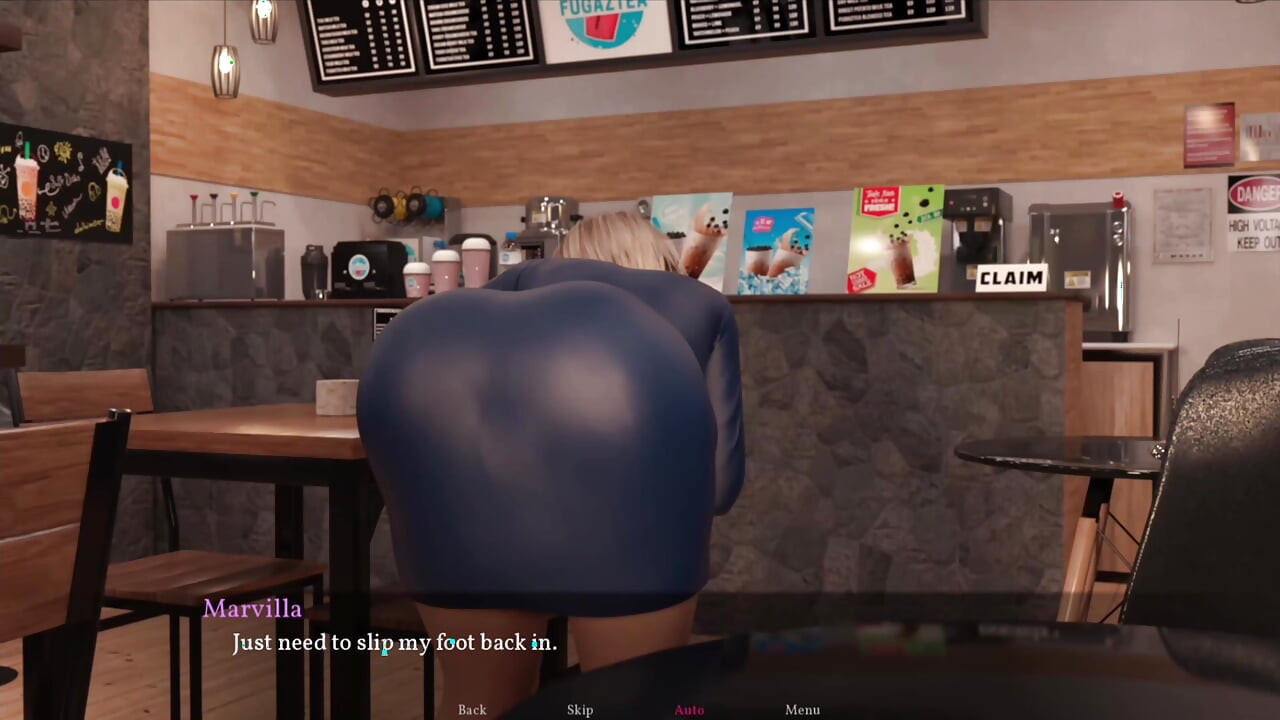 曲がりくねった瞬間#1 -ヨハネスはシャワーで彼自身とolayed。