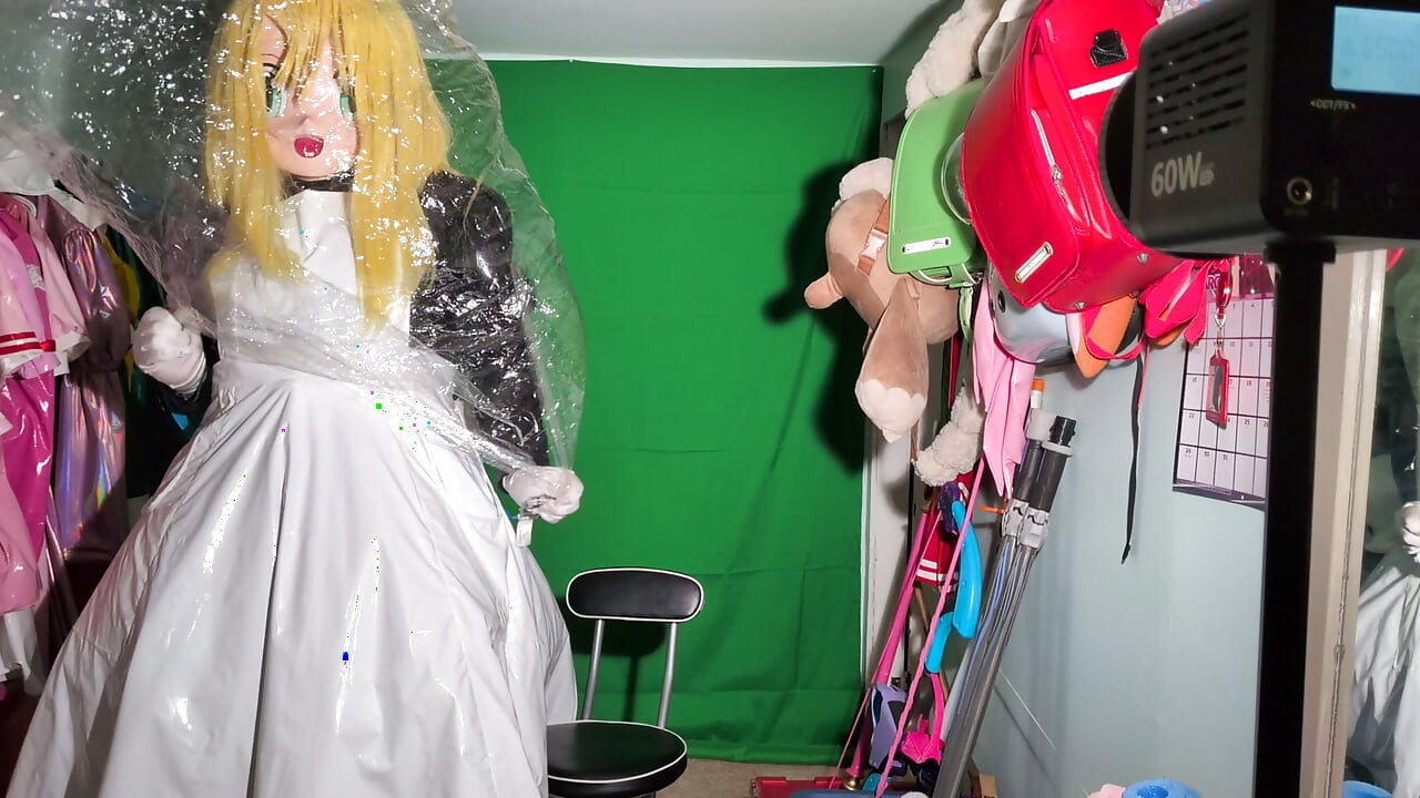 Kigurumi hizmetçi çantalı çeşitli nefes oyunu oyunları