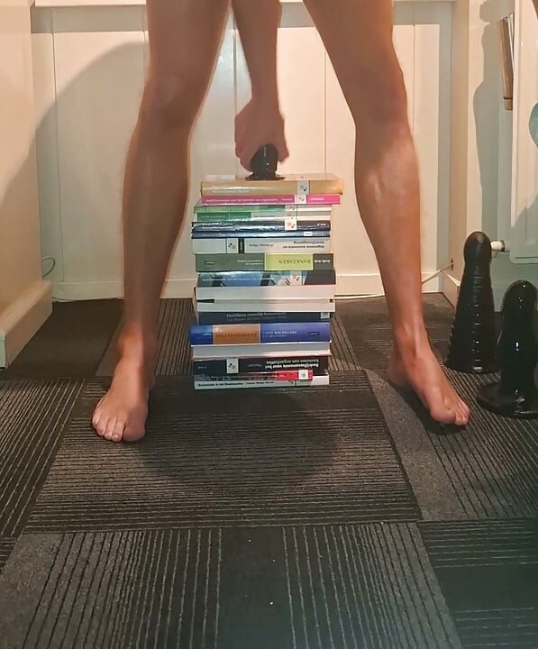 Twink Riding Dildo and Fisting Dildo
