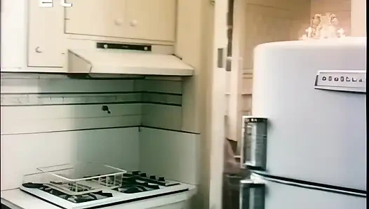 Der kellner knallt einen sexy kunden