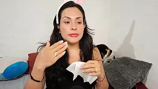 ASMR RAHATLATıCı YÜZE TEMIZLIK (İSPANYOLCA ROL YAPMA)