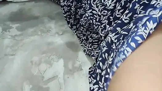 Female House maid fucked first time tight pussy by house owner at night
