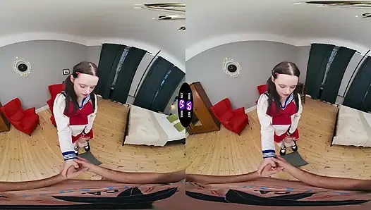 Косплей соблазняние Dakota Doll заканчивается жестким раком - TmwVRnet