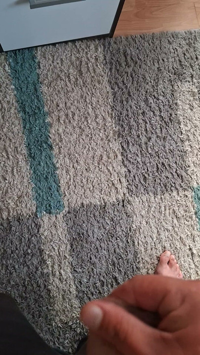 Cum on the tongue sticking out?