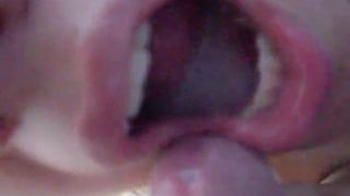 Cum swallowing.