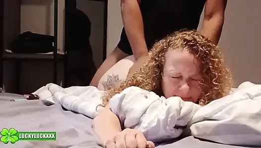 Lucky Gurl Kween Bunny B - Sexy Submissive BBW MILF Gets Pounded Doggystyle