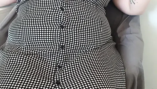 Stepmom masturbating without me !!!! DRESS