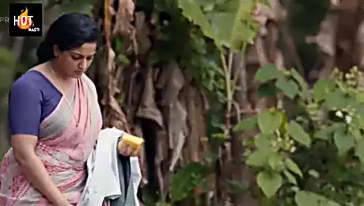 Indyjska aktorka Kavya Madhavan, milf, nagie sceny ściskania piersi