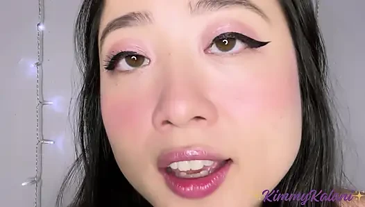 Yüzüme boşalmanı istiyorum -asmr 31 talimatı- kimmy kalani