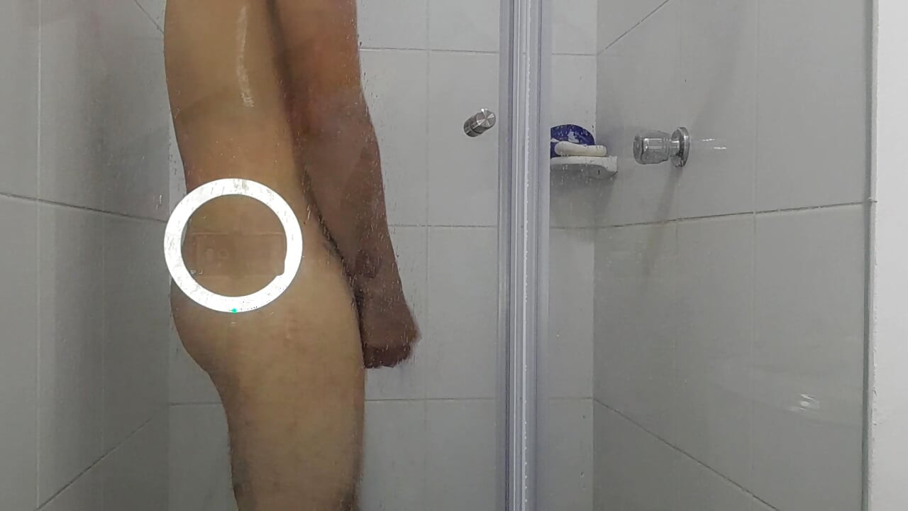 I like to do it in the bathroom really hard