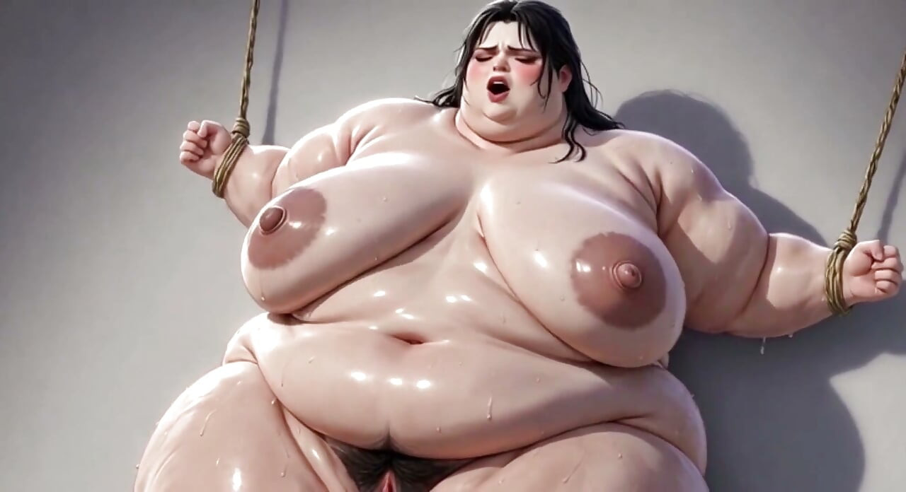 Obese SSBBW Bound Tight - Extremely Aroused & Begging for Cock